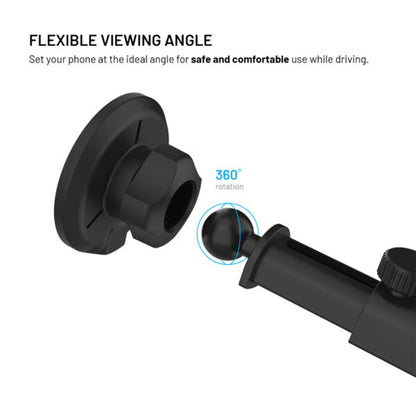 Caricabatterie Auto Wireless Fixed MagRound 2 XL, 15W, 1.67A, Nero