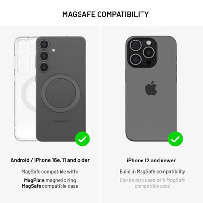 Caricabatterie Auto Wireless Fixed MagRound 2 XL, 15W, 1.67A, Nero