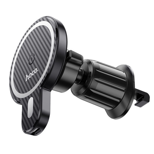 Caricabatterie Auto Wireless HOCO CA85, 15W, 1.67A, Nero