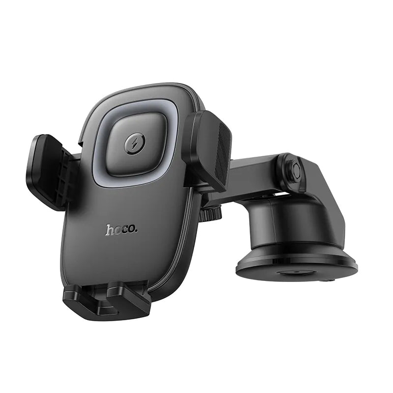 Caricabatterie Auto Wireless HOCO HW32, 15W, 1.67A, Nero