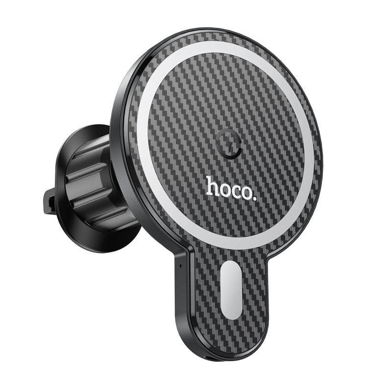 Caricabatterie Auto Wireless HOCO CA85, 15W, 1.67A, Nero