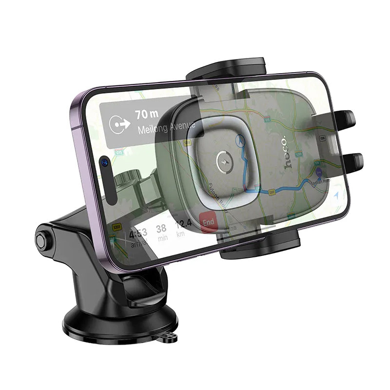 Caricabatterie Auto Wireless HOCO HW32, 15W, 1.67A, Nero