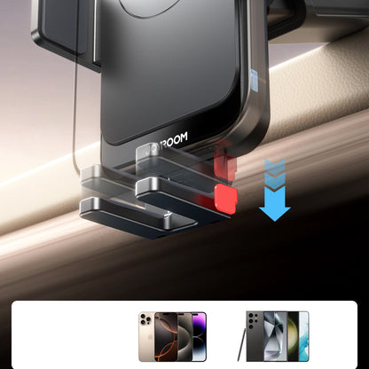 Caricabatterie Auto Wireless Joyroom JR-ZS241S, 15W, 1.67A, Nero