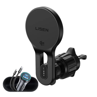 Caricatore Auto Wireless Lisen W704 Pro, 25W, Nero YL0225090003