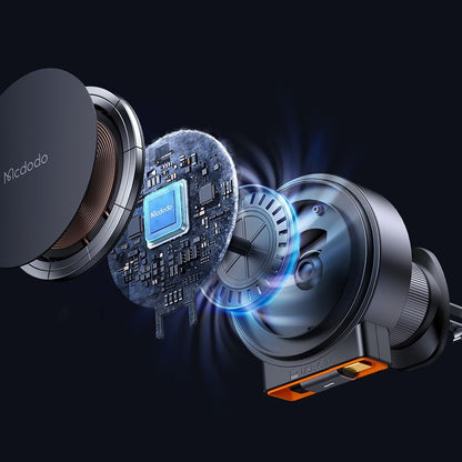 Caricabatterie Auto Wireless McDodo CH-0091, 15W, 1.67A, Dorato