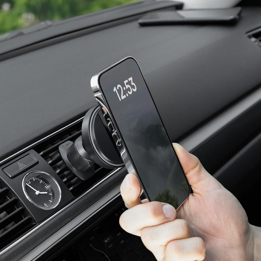 Caricabatterie Auto Wireless Proove Light Circle, 15W, 1.67A, Grigio WHLC15010002