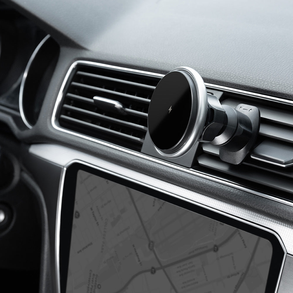 Caricabatterie Auto Wireless Proove Magic Circle, 15W, 1.67A, Argento WHMC15020006