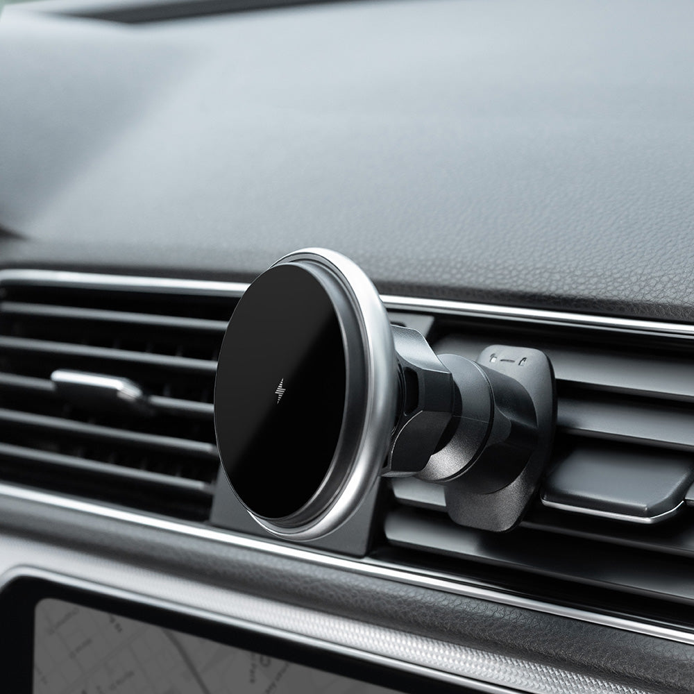 Caricabatterie Auto Wireless Proove Magic Circle, 15W, 1.67A, Argento WHMC15020006