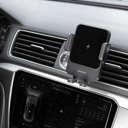 Proove Sonic Wireless Car Charger, 15W, 1.67A, Gray WHSN15002001
