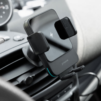Proove Sonic Wireless Car Charger, 15W, 1.67A, Gray WHSN15002001