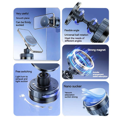 Wireless Car Charger Techsuit HOLD253, 15W, 1.67A, Black