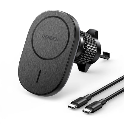 UGREEN CD345 Vent Wireless Car Charger, 15W, 1.67A, Black