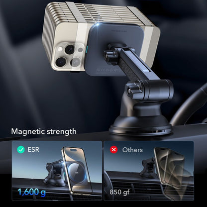 Caricabatterie Auto Wireless ESR Halolock Dash, 15W, 1.67A, Nero