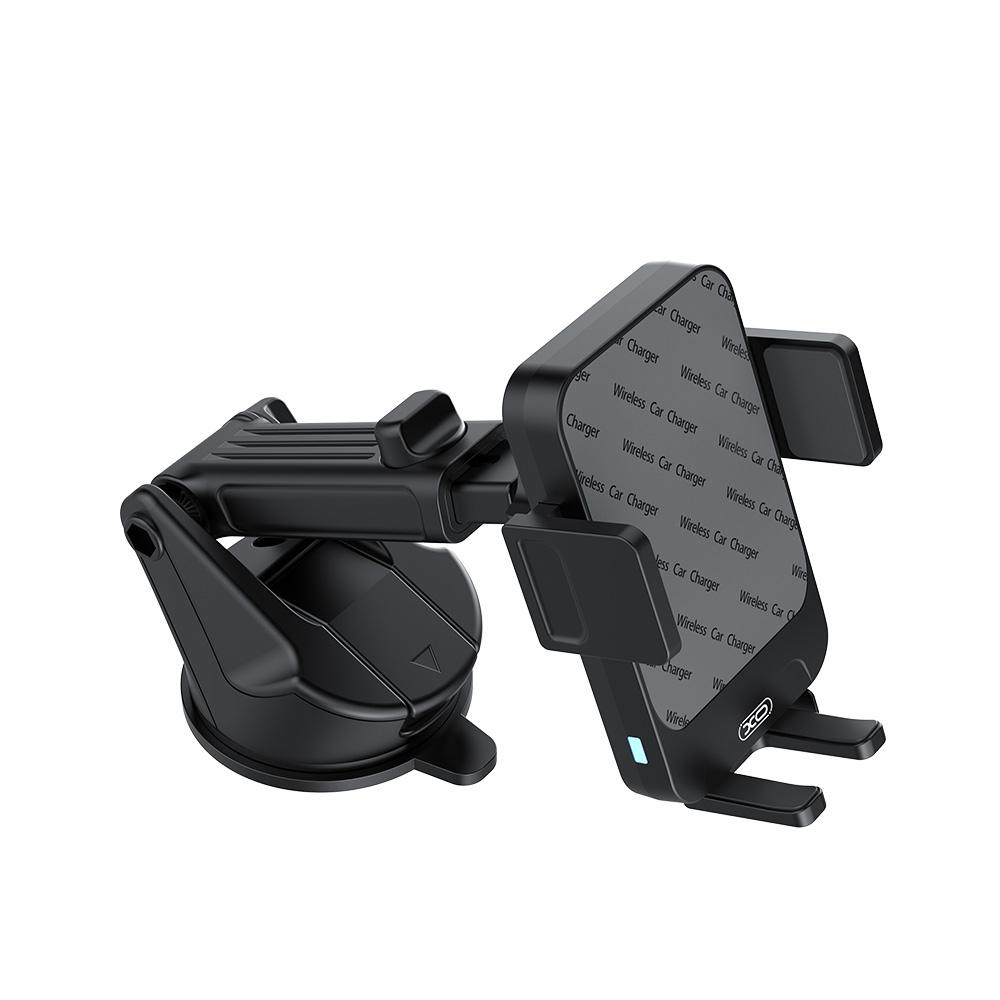 Caricabatterie Auto Wireless XO Design WX043, 15W, 1.67A, Nero