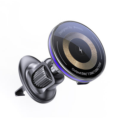 Caricabatterie Auto Wireless Yesido C308, 15W, 1.67A, Nero