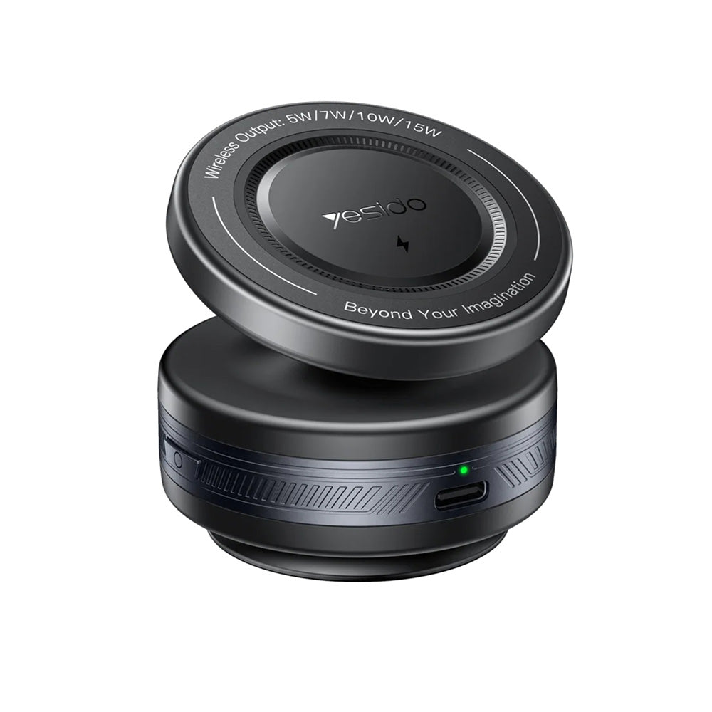 Caricabatterie Auto Wireless Yesido C310, 15W, 1.67A, Nero