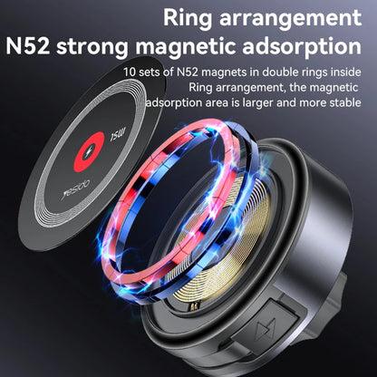 Caricabatterie Auto Wireless Yesido C314, 15W, 1.67A, Nero