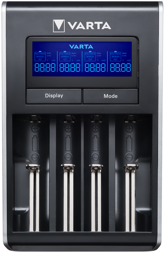 Caricabatterie Batterie Varta, AA / AAA, Nero