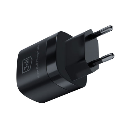 Caricatore di rete 3MK HyperCharger GaN, 33W, 3A, 1 x USB-A - 1 x USB-C, nero 