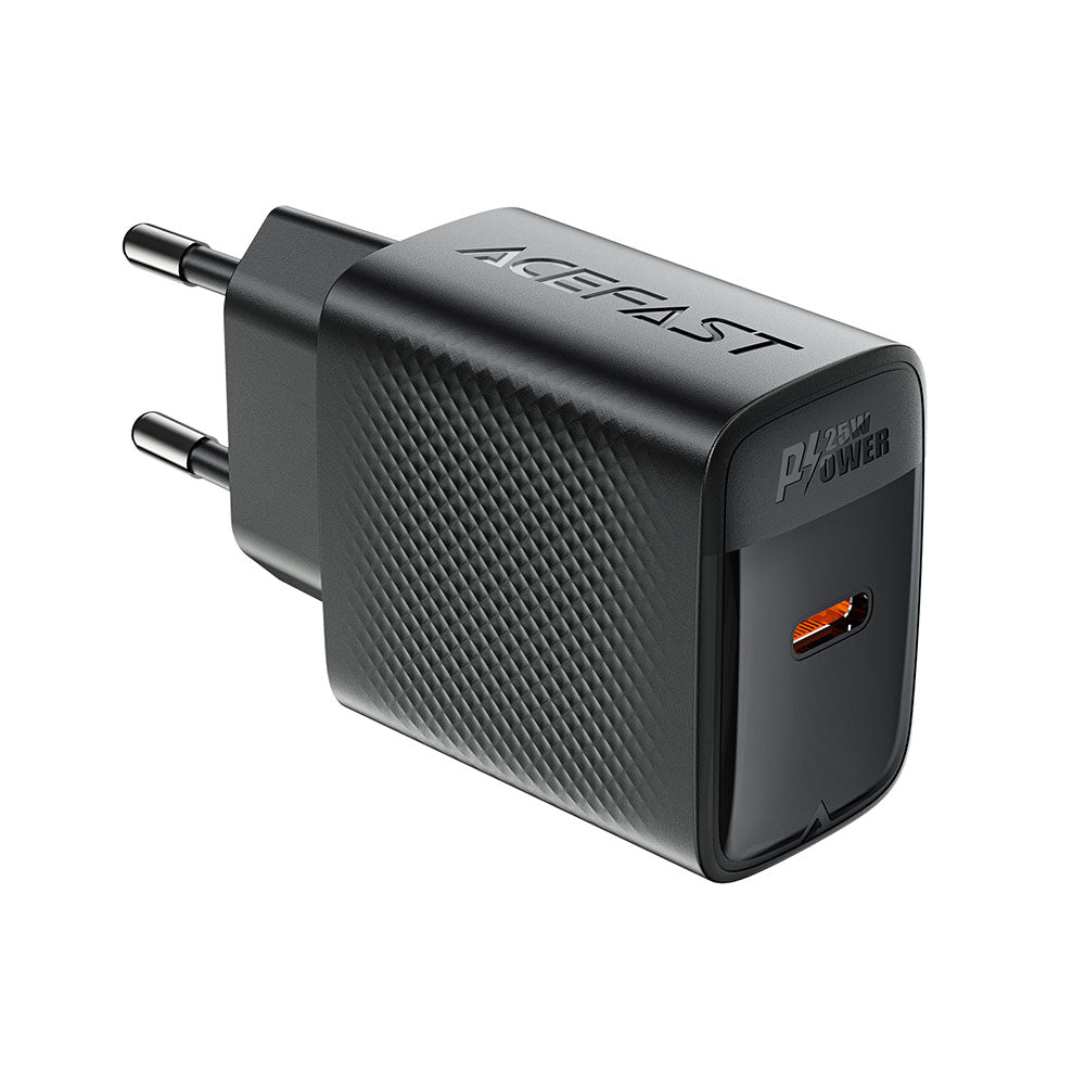 Caricabatterie Retea Acefast A104, 25W, 3A, 1 x USB-C, Nero