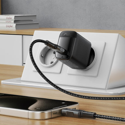 Caricabatterie da rete Acefast A112, 45W, 3A, 1 x USB-C, Nero