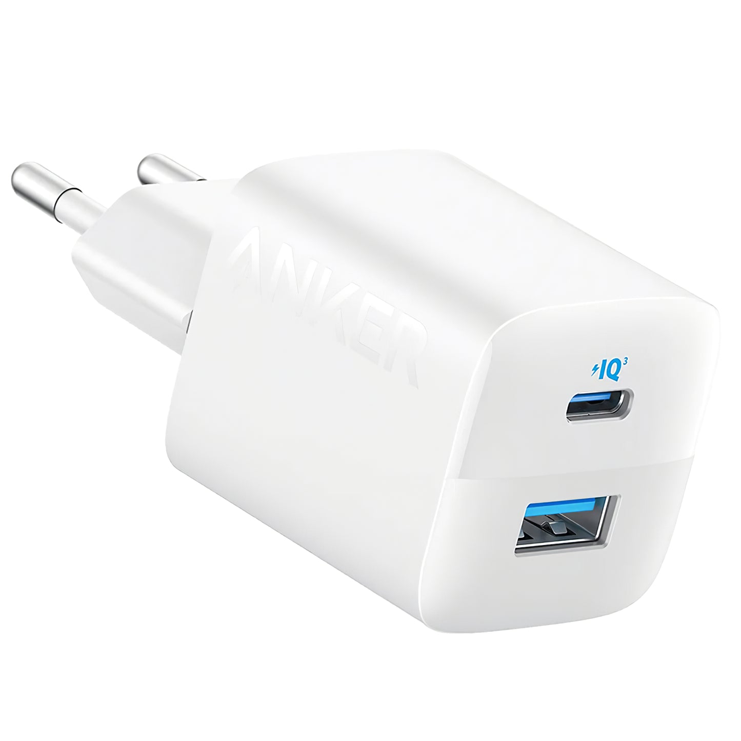 Caricatore di rete Anker 323, 33W, 3A, 1 x USB-A - 1 x USB-C, bianco A2331G21 