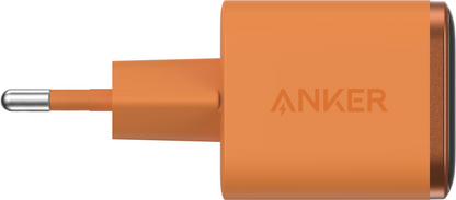 Caricatore da Rete Anker Nano Display, 45W, 3A, 1 x USB-C, Arancione A121DGO1