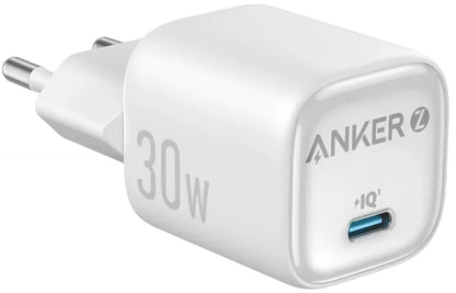 Caricabatterie Rete Anker Zolo, 30W, 3A, 1 x USB-C, Bianco A2698G21