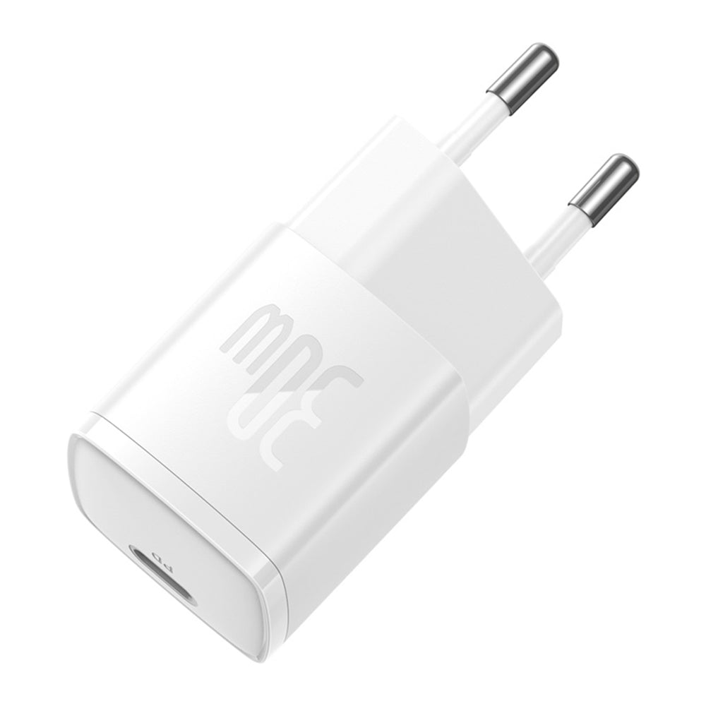 Caricabatterie Rete Baseus Cube Pro, 30W, 3A, 1 x USB-C, Bianco CCXF000302