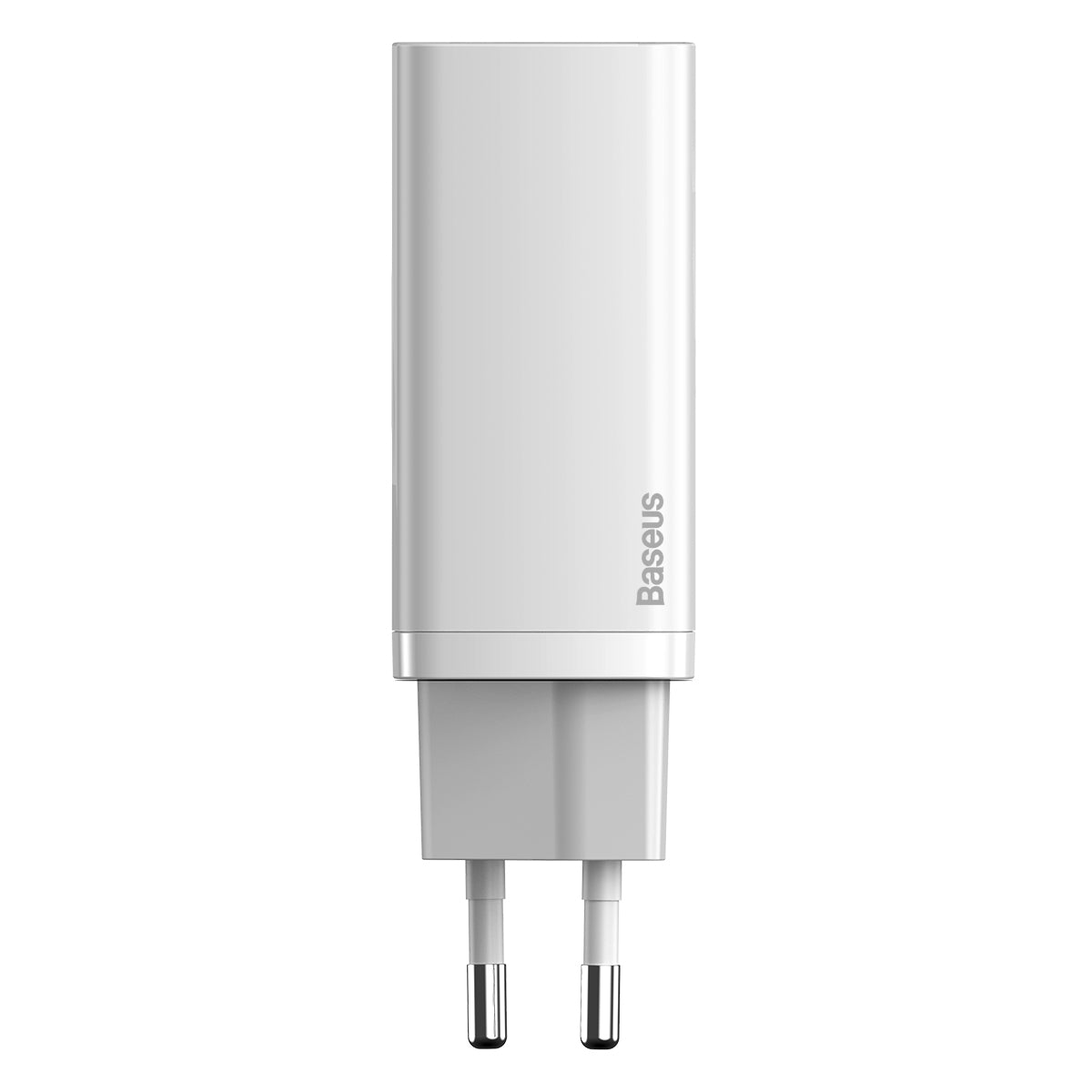 Caricatore di rete Baseus GaN2 Lite, 65W, 3A, 1 x USB-A - 1 x USB-C, bianco CCGAN2L-B02 