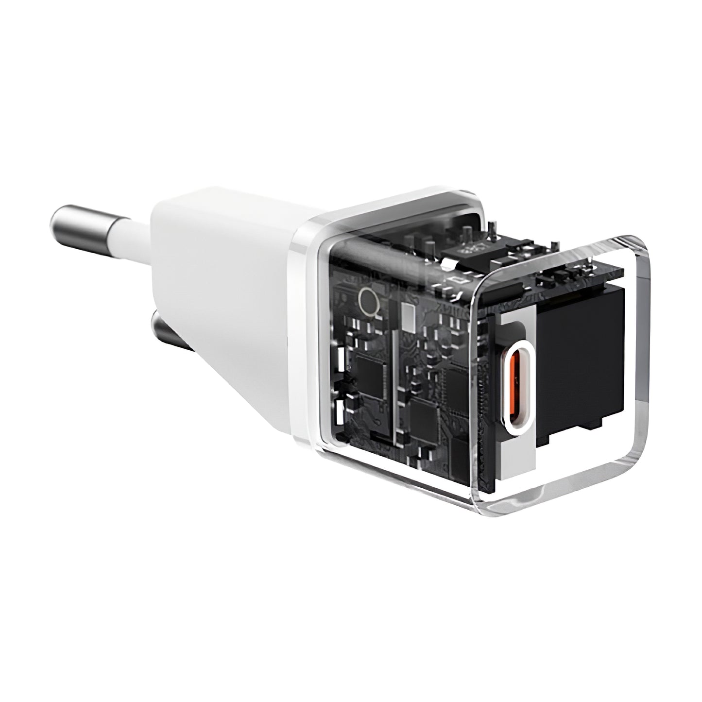 Caricabatterie di rete GaN5S di Baseus, 20W, 3A, 1 x USB-C, bianco P1016250503213-00 