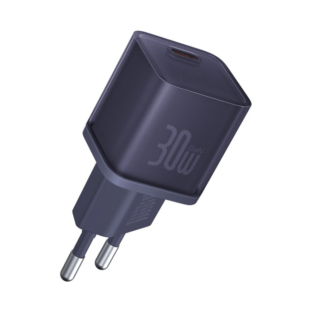 Caricabatterie Rete Baseus GaN5S, 30W, 3A, 1 x USB-C, Viola P10162504523-00