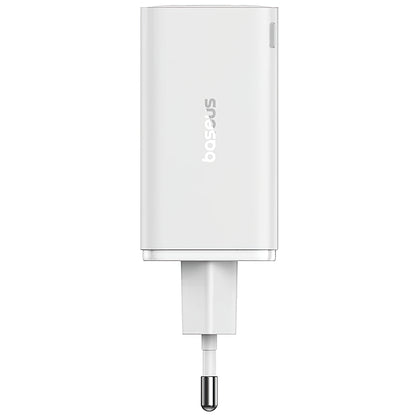 Caricatore di rete Baseus GaN6 Pro, 65W, 3,25A, 2 x USB-A - 2 x USB-C, bianco 