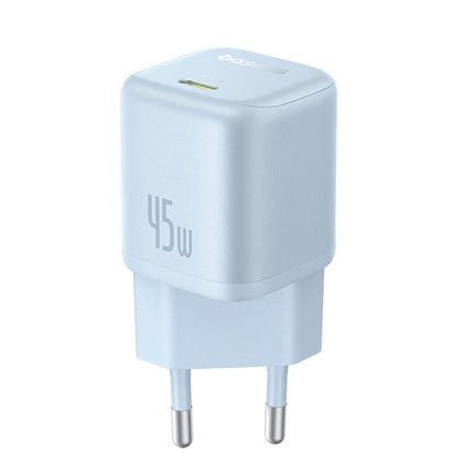 Caricabatterie Rete Baseus PicoGo, 45W, 3A, 1 x USB-C, Blu P10176800313-00