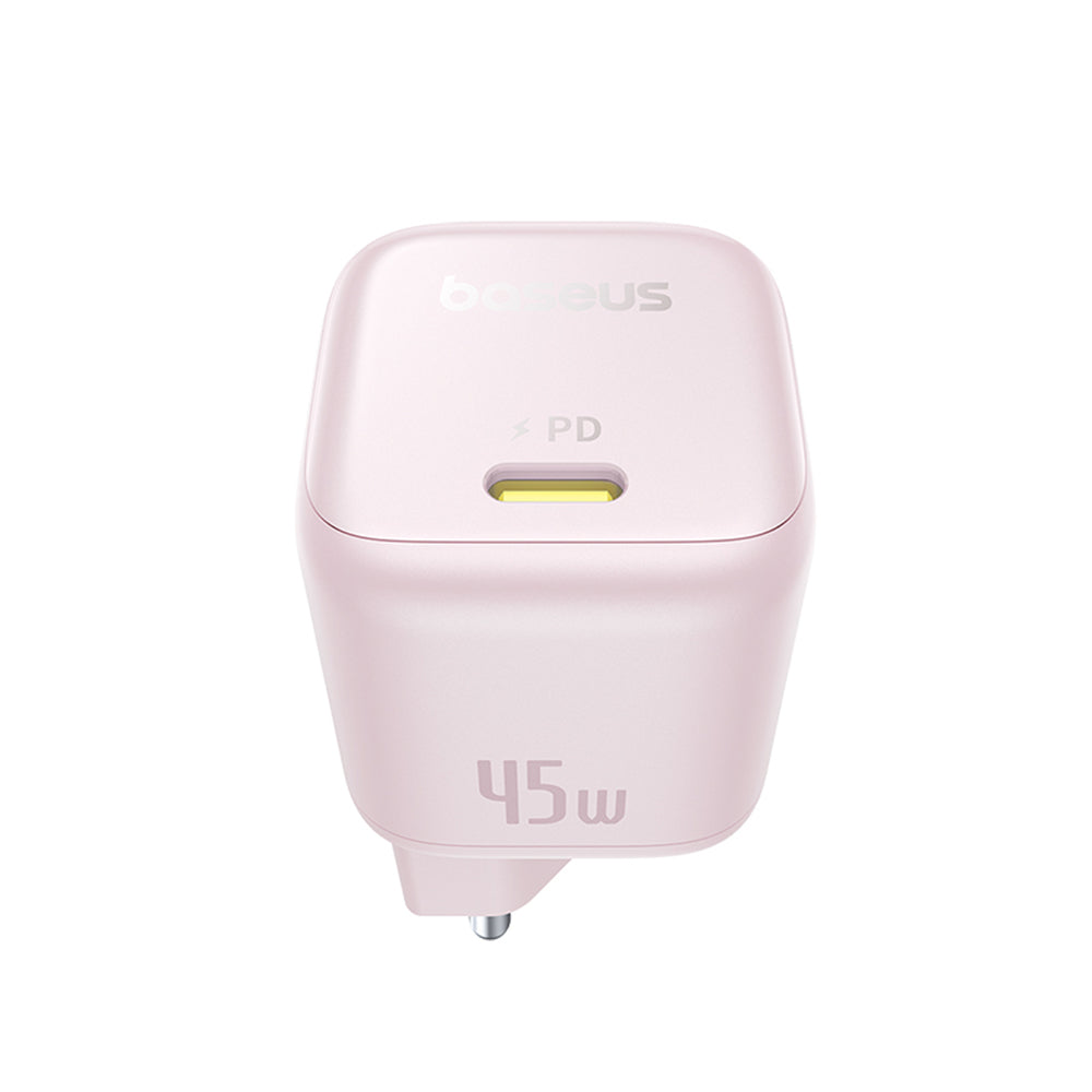Caricabatterie Retea Baseus PicoGo, 45W, 3A, 1 x USB-C, Rosa P10176800413-00