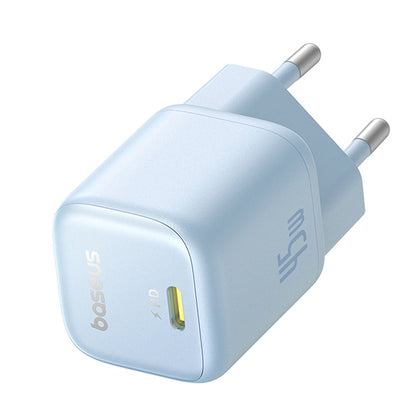Caricabatterie Rete Baseus PicoGo, 45W, 3A, 1 x USB-C, Blu P10176800313-00