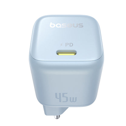 Caricabatterie Rete Baseus PicoGo, 45W, 3A, 1 x USB-C, Blu P10176800313-00