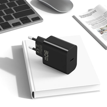 Caricabatterie da rete Blavec BC-14, 30 W, 3 A, 1 x USB-C, Nero