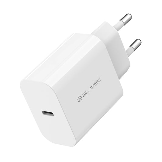 Caricabatterie Rete Blavec BC-7, 45W, 3A, 1 x USB-C, Bianco