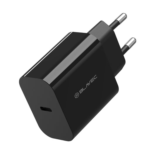 Caricabatterie Retea Blavec BC-7, 45W, 3A, 1 x USB-C, Nero