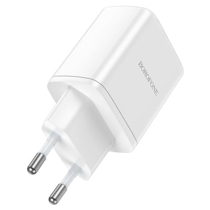 Caricabatterie di rete Borofone BN9, 35W, 3A, 2 x USB-C, bianco 