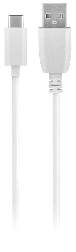 Caricatore da rete con cavo USB-C MaXlife MXTC-01, 10,5W, 2,1A, 1 x USB-A, Bianco