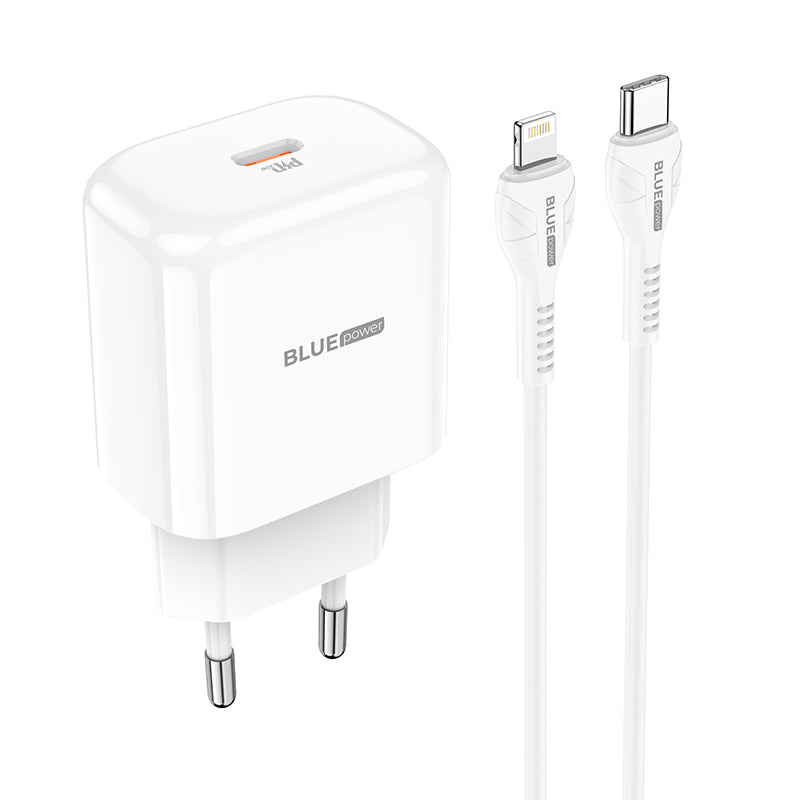 BLUE Power BBN3, 20W, 3A, 1 x USB-C, 1 x USB-C, Bianco