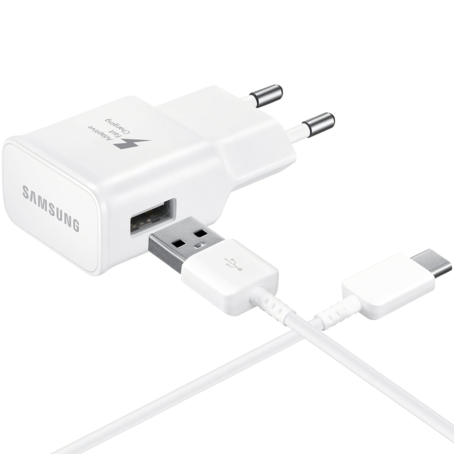 Samsung EP-TA200W + DG970BWE, 15W, 2A, 1 x USB-A, Bianco GP-PTU020SOBWWQ