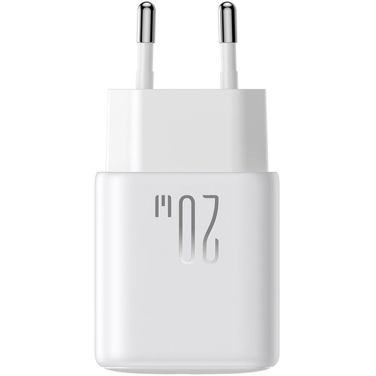 Caricabatterie da Rete con Cavo USB-C Joyroom JR-TCF20, 20W, 3A, 1 x USB-C, Bianco