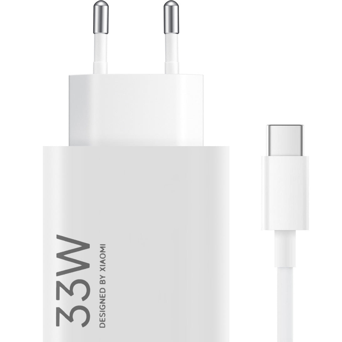 Caricabatterie da rete con cavo USB-C Xiaomi, 33W, 3A, 1 x USB-A, Bianco BHR9956EU