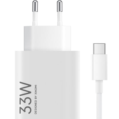 Caricabatterie da rete con cavo USB-C Xiaomi, 33W, 3A, 1 x USB-A, Bianco BHR9956EU