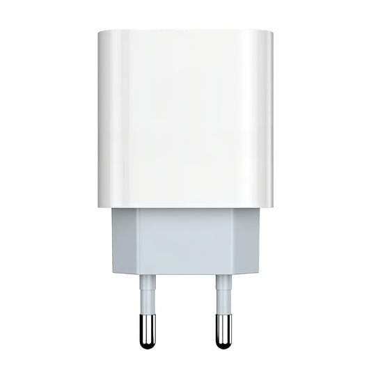 Caricatore da Rete con Cavo USB-C Prestico F8S, 20W, 3A, 1 x USB-C, Bianco