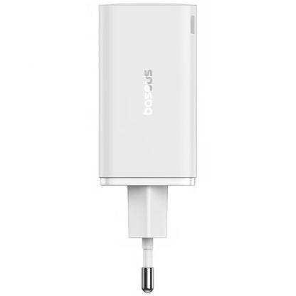 Baseus GaN6 Pro Caricatore di rete con cavo USB-C, 100W, 3,25A, 2 x USB-A - 2 x USB-C, bianco P1016270521212-00 