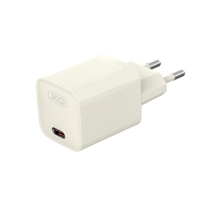 Caricabatterie da Rete con Cavo USB-C XO Design L148, 30W, 3A, 1 x USB-C, Beige